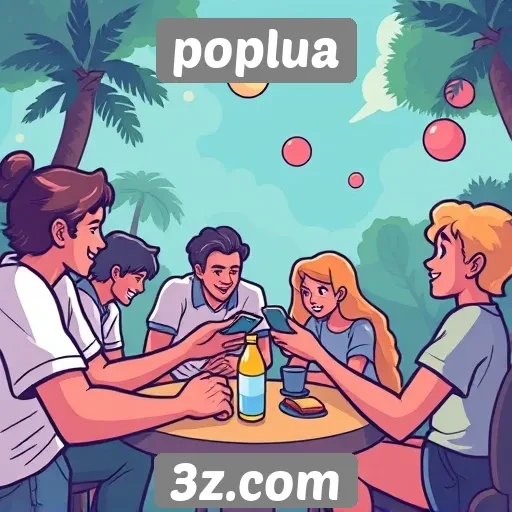 Plataforma Poplua investe em jogos sociais para engajamento